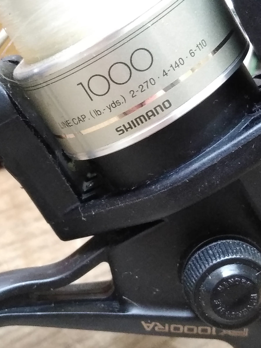 Shimano FX Spinning Reel 1000 Reel Size, 4.6:1 Gear Ratio, 22