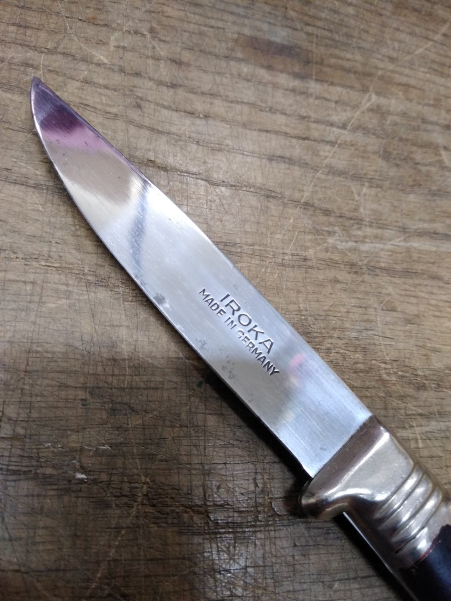 Vintage 1930's Iroka Fixed Knife, Made in Germany, Lightweight