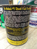 Vtg Siloo Diesel Fuel Conditioner 1 Quart Metal Can Yellow Black Newark NJ
