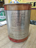 Vtg Amalie Pennsylvania 20 20W Motor Oil 1 Quart Metal Can Petrolia Pa Nice!