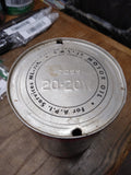 Vtg Amalie Pennsylvania 20 20W Motor Oil 1 Quart Metal Can Petrolia Pa Nice!