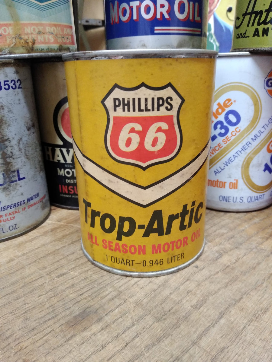 Trop-Artic Motor Oil Cup • Antique Advertising