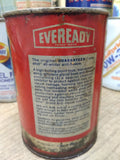 Vtg Prestone Eveready Anti Freeze 1 Quart Can Empty Your Set Safe Sure