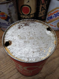 Vtg ARCO Motor Oil SAE 30 1 US Quart Paper Red Can Empty