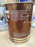 Vtg Kendall Specialized Motor Oil SAE 30 Super D III 1 Quart Paper Can Empty