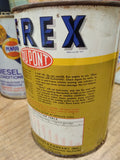Vtg Du Pont Zerex Anti Freeze Non Evaporating Anti Rust 1 Quart Metal Can Empty
