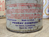 Vtg Penray Diesel Fuel Conditioner 30 Fluid Ounce 3532 Metal Can Empty