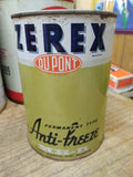Vtg 1 Quart Metal Can Zerex Permanent Type Anti Freeze with MR 8