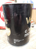 Vtg 1 US Quart BP Vanellus C Extra SAE 15 40 Motor Oil Metal Can Cleveland Ohio