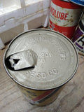Vtg 1 Quart Paper Can Wolfs Head Multi Duty Motor Oil 10W 20W 30 Oil City Pa