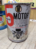 Vtg 1 Quart Gold Eagle 5 Minute Motor Flush And Cleaner Metal Can