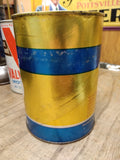 Vtg 1 Quart DF Buckingham 10/40 Deluxe Motor Oil High Detergency Carboard Can