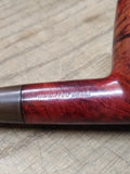 Vtg Wimbledon 690 Smooth Briar Billiard Style Smoking Tobacco Pipe Nice Shape!