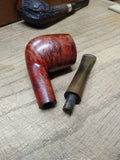 Vtg Wimbledon 690 Smooth Briar Billiard Style Smoking Tobacco Pipe Nice Shape!