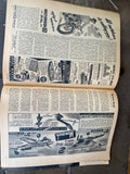 Vtg 1952 Air Trails Toy Airplane Gas Powered History Cox Magazine Literature