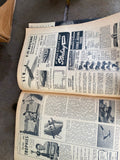 Vtg 1952 Air Trails Toy Airplane Gas Powered History Cox Magazine Literature