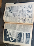 Vtg 1952 Air Trails Toy Airplane Gas Powered History Cox Magazine Literature