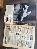 Vtg 1952 Air Trails Toy Airplane Gas Powered History Cox Magazine Literature