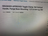 Toggle Clamp Verticle Handle Flange Base 1.21" arm Woodwork Machine Shop 330lb