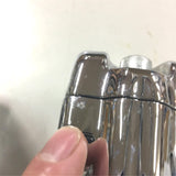 New T/O Chrome 1 1/4" Handlebar 2 1/2" Rise Risers Harley Softail Fatboy Chopper