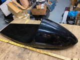 West-Eagle Fiber Glass Black Cafe Racer Seat Cowl Motorcycle Honda Yamaha Triump