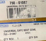 West-Eagle Fiber Glass Black Cafe Racer Seat Cowl Motorcycle Honda Yamaha Triump