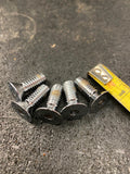 Chrome Front Brake Rotor bolts Harley Shovelhead FX Superglide Sportster 1974-77