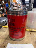 Vtg OHA Oil Can 1960's Military Tin Hydraulic Fluid Full Heavy equipment Penreco