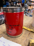 Vtg OHA Oil Can 1960's Military Tin Hydraulic Fluid Full Heavy equipment Penreco
