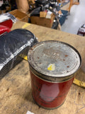 Vtg OHA Oil Can 1960's Military Tin Hydraulic Fluid Full Heavy equipment Penreco