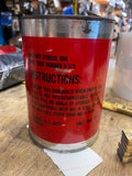 Vtg OHA Oil Can 1960's Military Tin Hydraulic Fluid Full Heavy equipment Penreco
