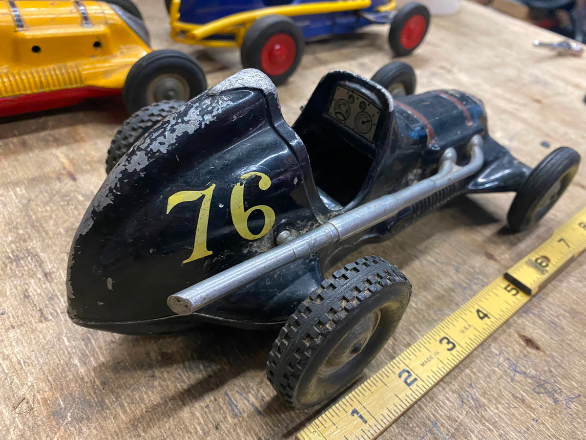 Orig 1950s Thimble Drome Special Race Car Roy Cox Tether Car toy Unres –  cyclewarehouse.online