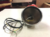 Harley Chopper Headlight Bottom Mount 5 3/4 Chrome softail Sportster Wide Glide