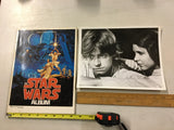VTG 1977 Star Wars Album Ballantine Official Collectors Edition Book Luke & Leia