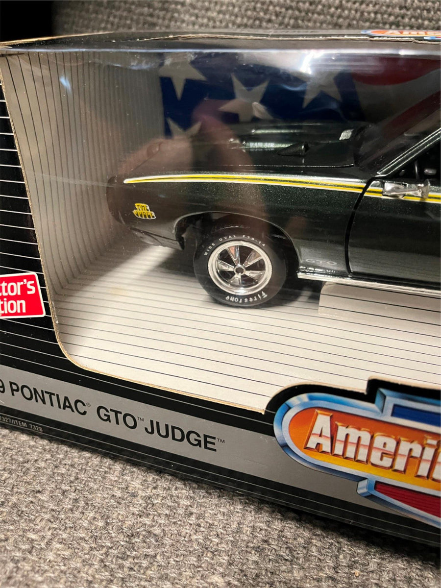 vtg 1994 ERTL American muscle 1969 Pontiac GTO Judge green