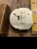 1930's Ford Ammeter Dash gauge 40 amp 78-10850 Coupe Truck Car Model A Vtg Box!