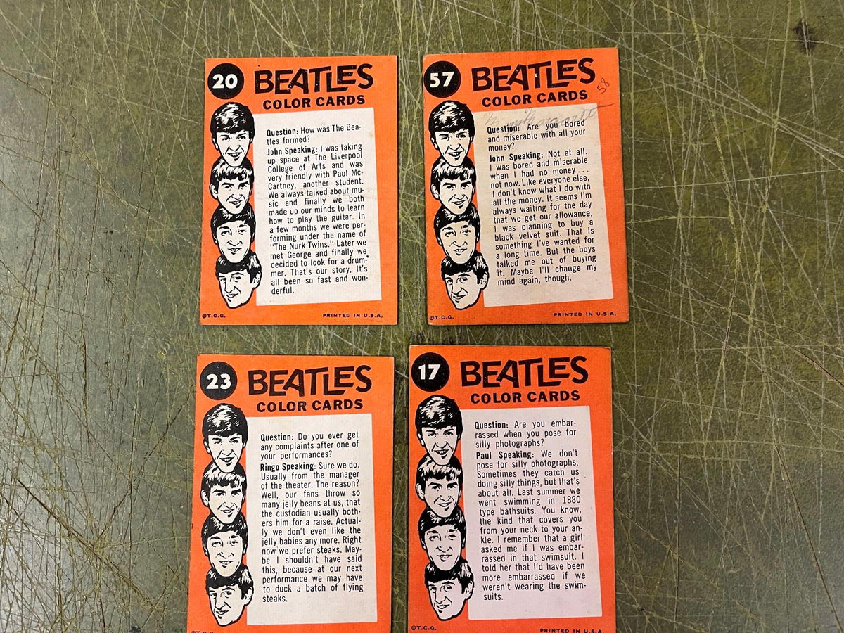 Beatles Trading cards newest