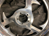 New Billet Mag Wheel Harley Chopper 3.00x16 Spike Softail Dyna Sportster Rear Fr