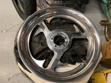 New Billet Mag Wheel Harley Chopper 3.00x16 Spike Softail Dyna Sportster Rear Fr