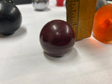 Vtg Marooon Shift Knob Harley Panhead Knucklehead Flathead Indian Chopper Early