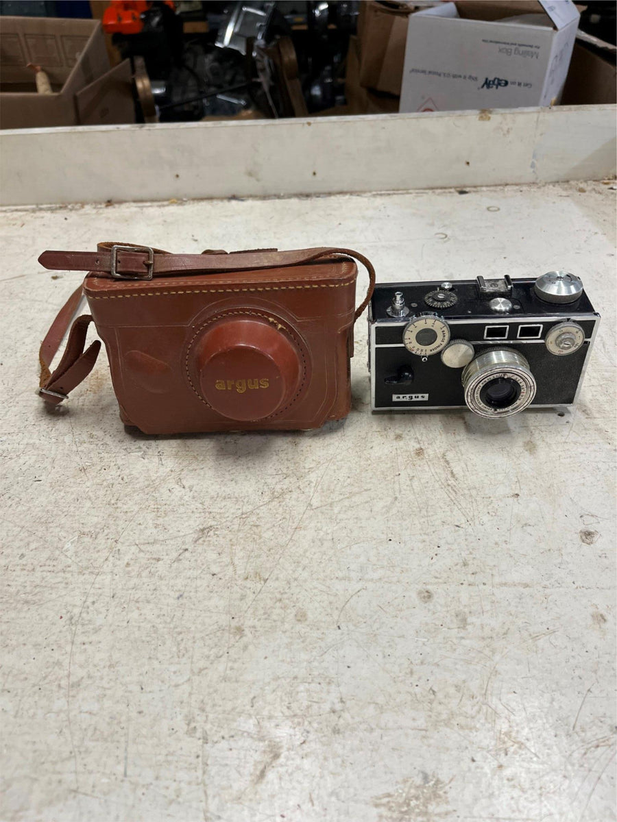 Argus Brick Camera Argus C3 COATED CINTAR 50MM 動作確認済 Argus