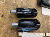 Streamliner Footpegs Black OEM Factory Harley Softail Sportster dyna Highway Peg
