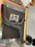 Heat Shield Black 2 into 1 Turnout Header Exhaust Pipe Harley Softail Dyna Chopp