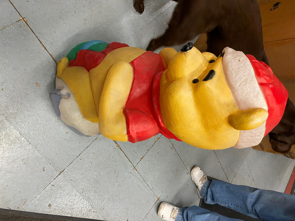 Santas Best Disney Winnie hot The Pooh Santa Christmas Blow Mold