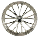 Ultima Manhattan Polished 21 x 2.15 Front Single Disc Wheel Harley Custom 37-620