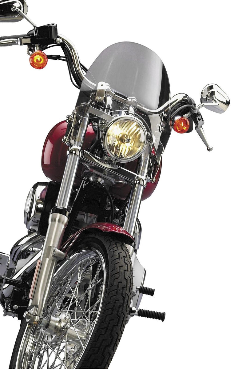 National Cycle Tinted SwitchBlade Shorty Windshield Harley Dyna