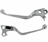 Drag Specialties Chrome Lever Set Dyna Softail Fat Bob Switchback 0610-0126