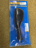 Emgo 20-29652 Black Finish Left Hand Side Replacement Mirror for Kawasaki ZX-6R