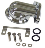 Chrome Oil Filter Mount Bracket Kit Harley Twin Cam Touring Dyna 87152 26321-99A