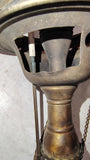 Antique 1908 Brass Welsbach Incandescent Gas Light Lamp Burner Fixture Part